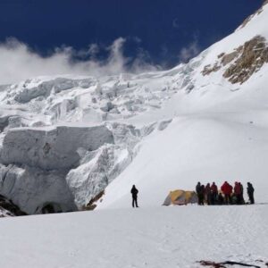 Overview of Auden's Col Trek