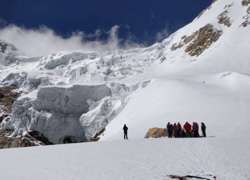 Overview of Auden's Col Trek